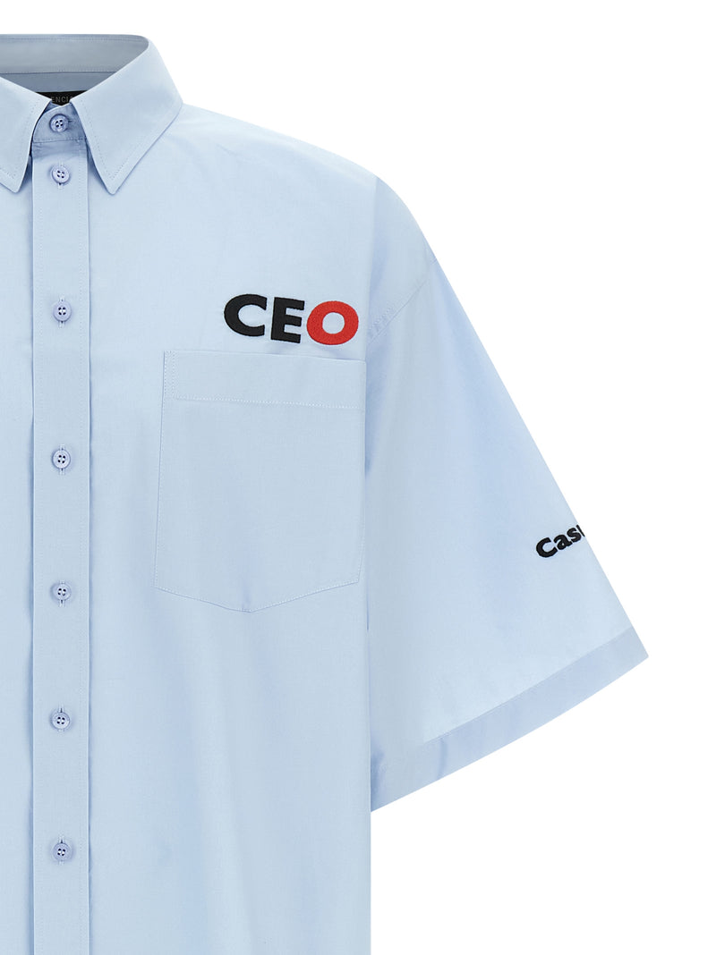 Balenciaga Balenciaga Ceo Uniform Logo Shirt