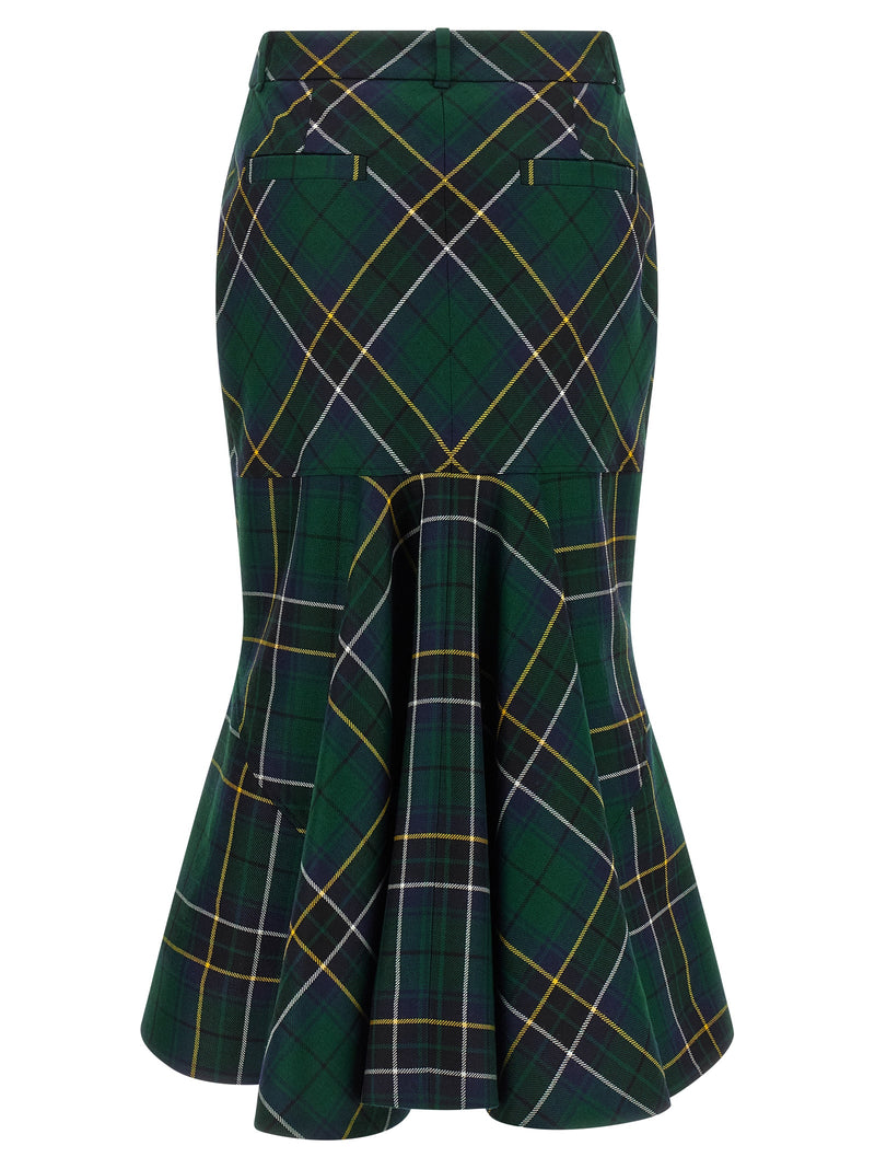 Alexander McQueen Tartan Skirt | Urbalenti™ NYC