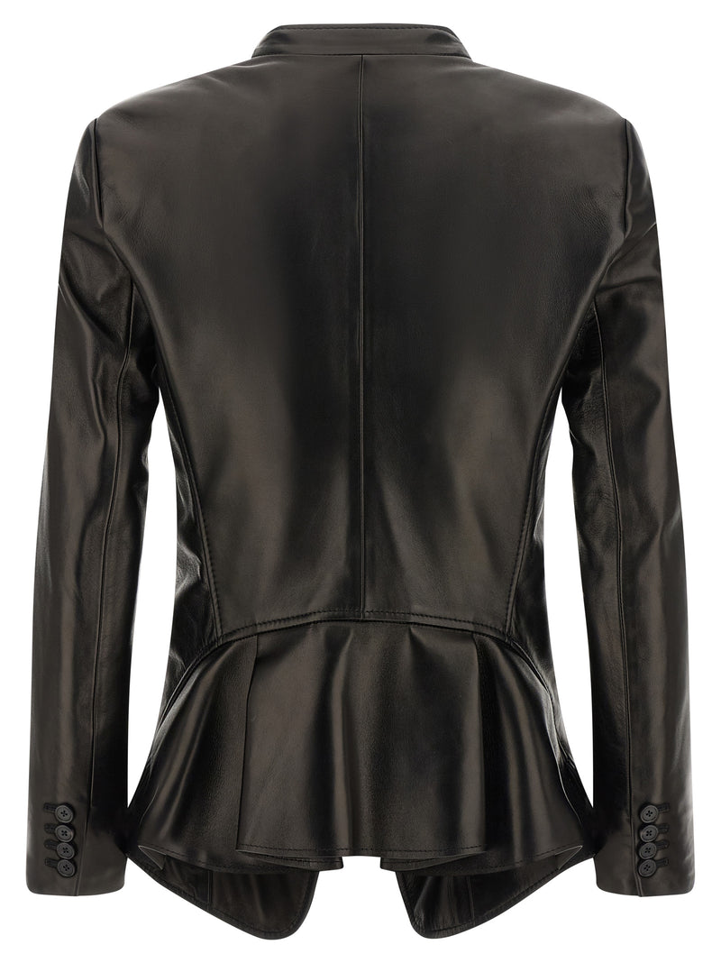Alexander McQueen Nappa Blazer | Urbalenti™ NYC