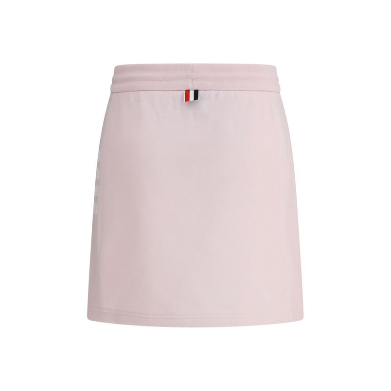Mini-jupe en coton multicolore Thom Browne
