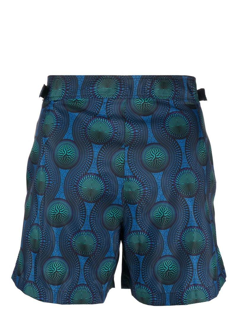 Ozwald Boateng Ozwald Boateng Printed swim shorts