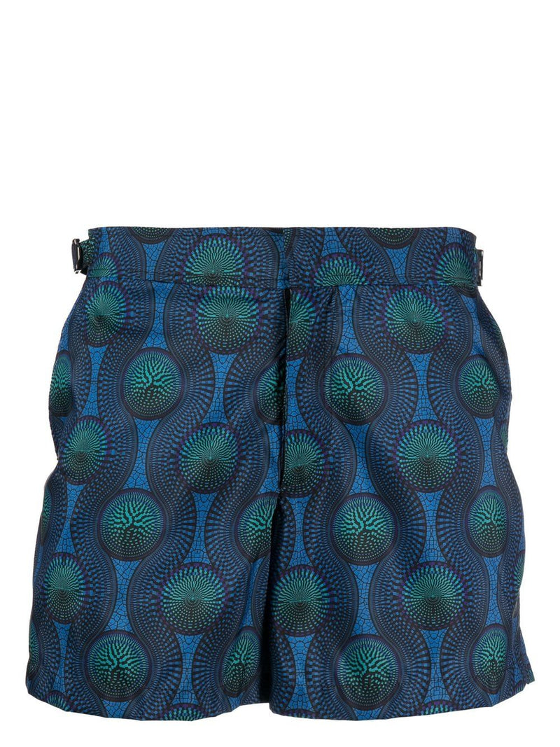 Ozwald Boateng Ozwald Boateng Printed swim shorts