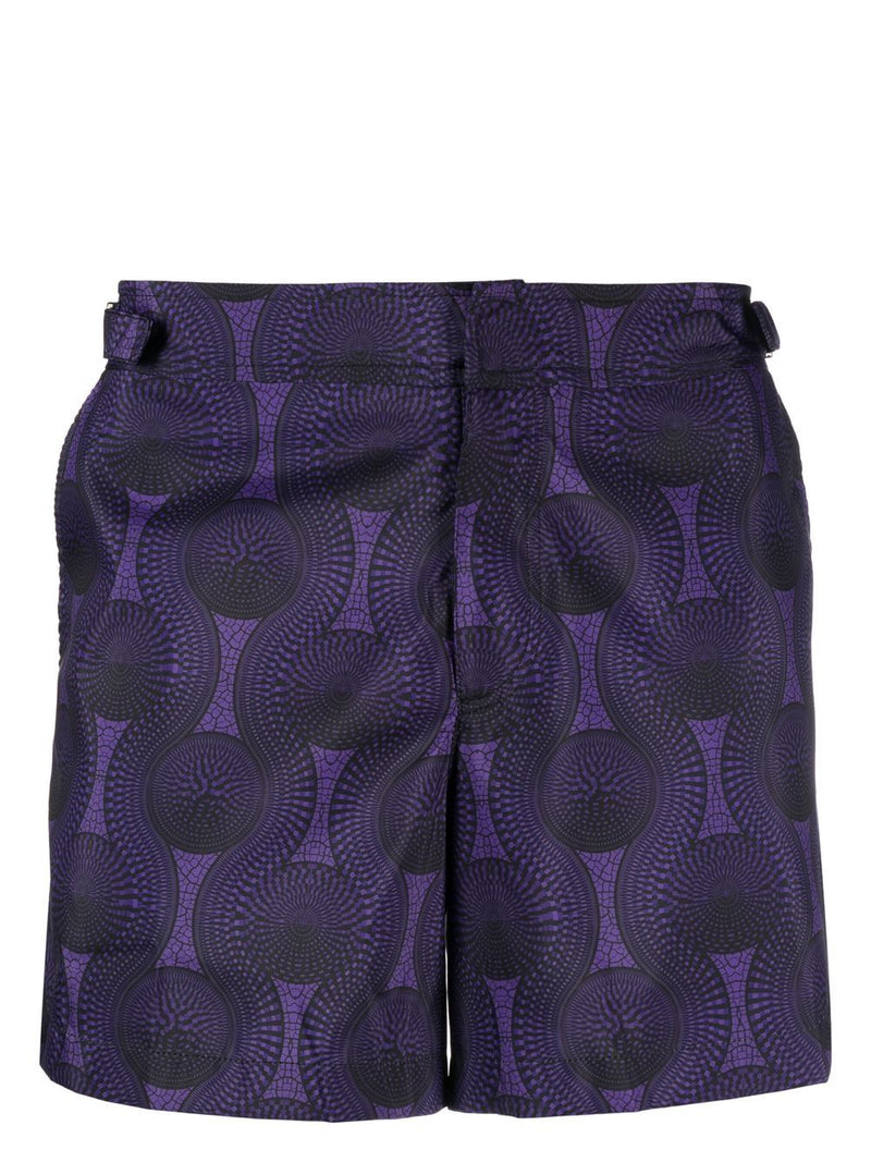 Ozwald Boateng Ozwald Boateng Printed swim shorts