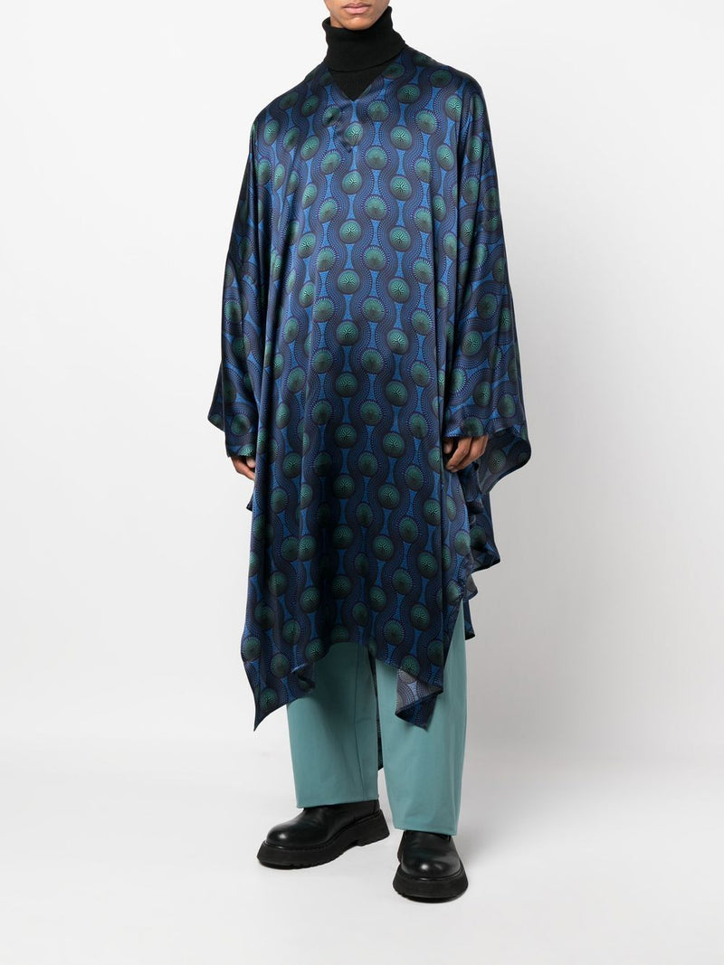Ozwald Boateng Ozwald Boateng Printed silk kaftan
