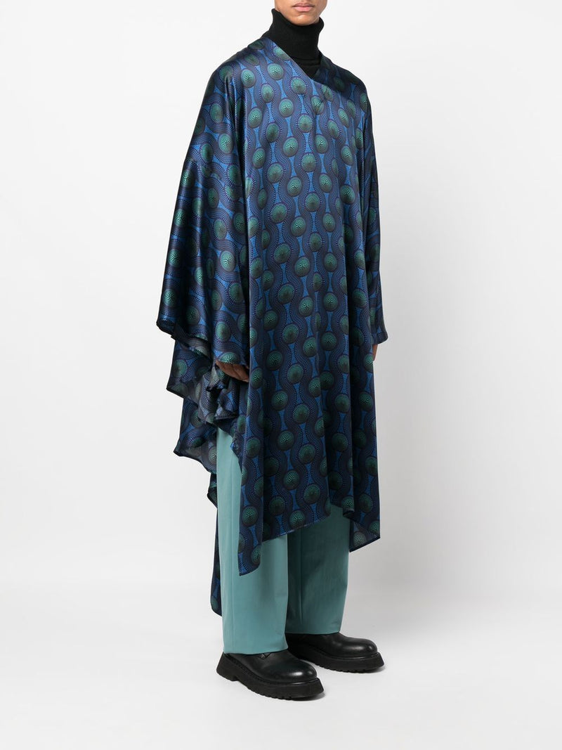 Ozwald Boateng Ozwald Boateng Printed silk kaftan