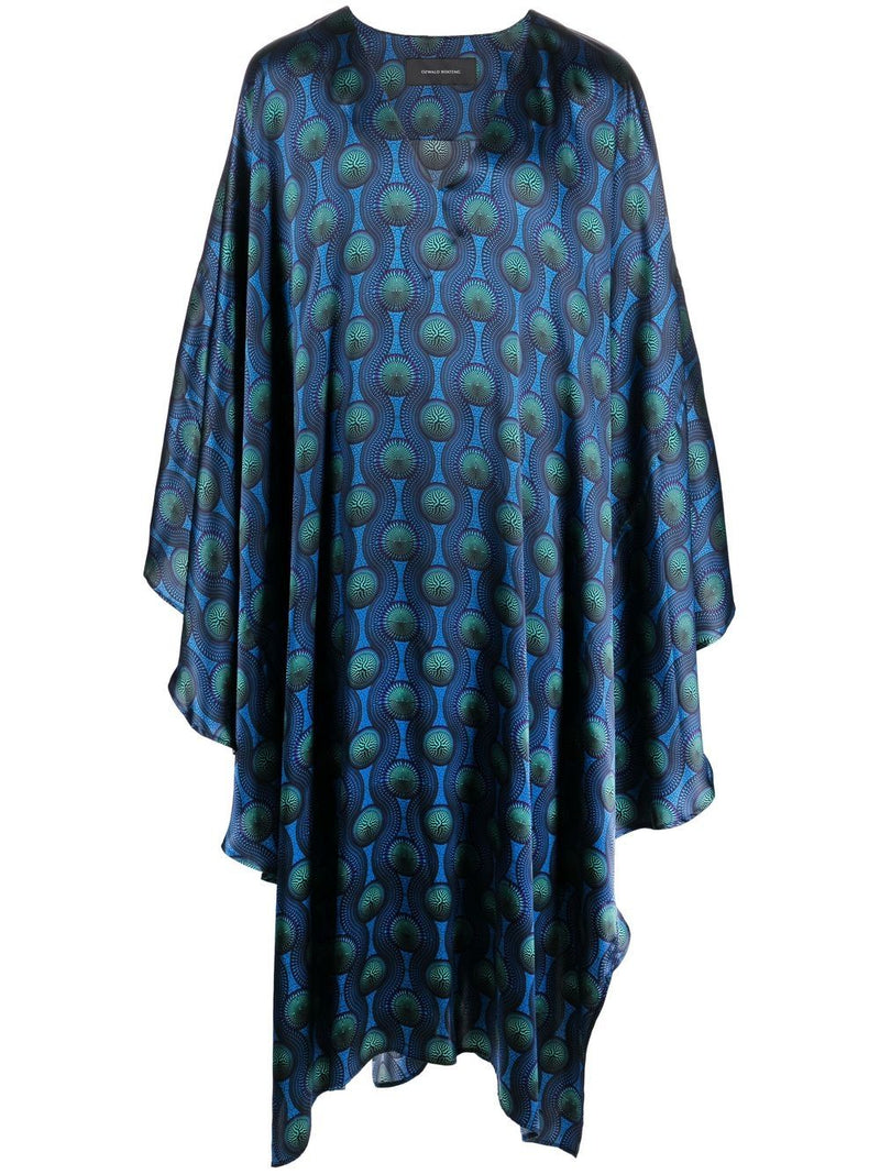Ozwald Boateng Ozwald Boateng Printed silk kaftan
