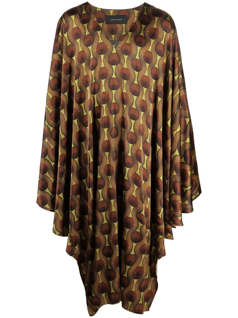 Ozwald Boateng Ozwald Boateng Printed silk kaftan