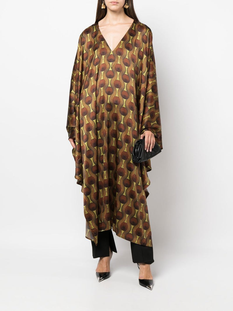Ozwald Boateng Ozwald Boateng Printed silk kaftan