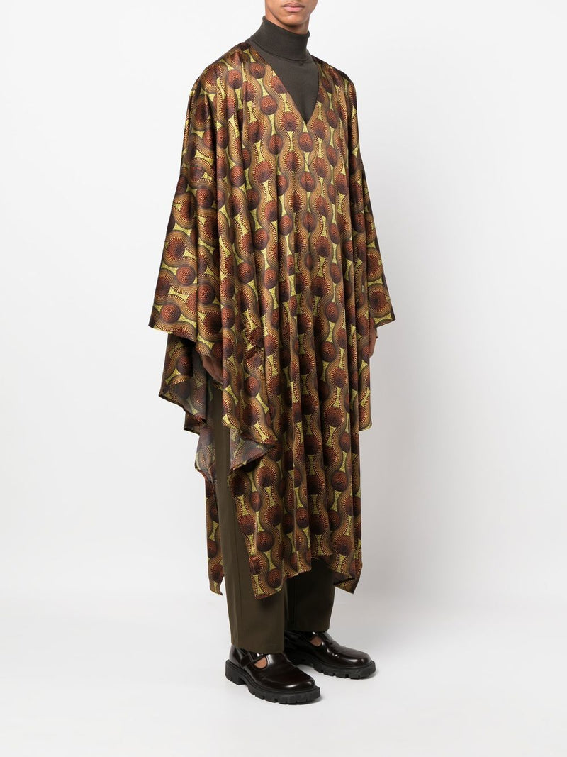 Ozwald Boateng Ozwald Boateng Printed silk kaftan