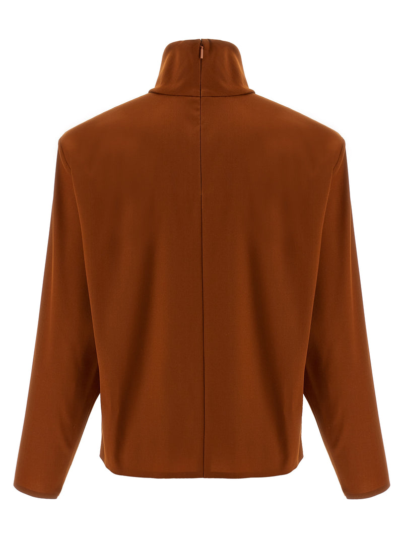 Saint Laurent Saint Laurent Structured Shoulder Sweater