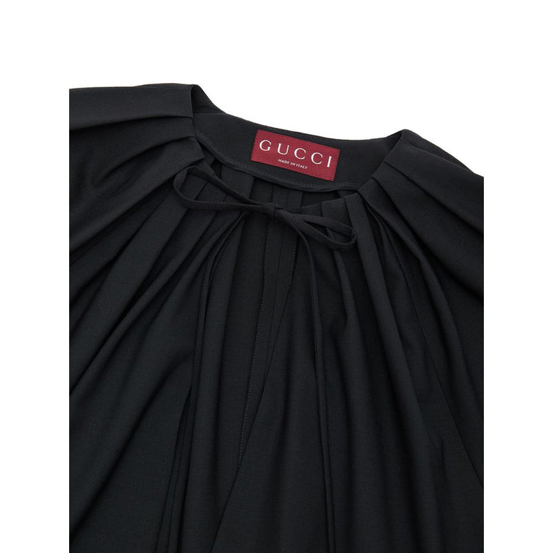 Gucci Black Wool Jumpsuit