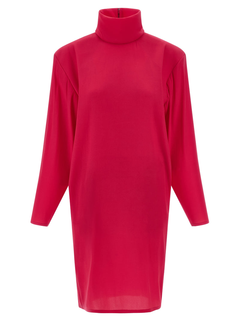 Saint Laurent Saint Laurent Structured Shoulder Dress