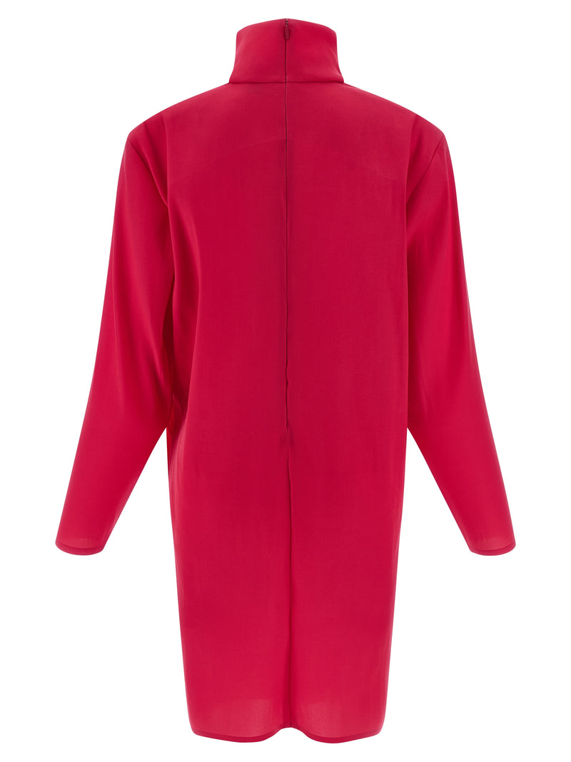 Saint Laurent Saint Laurent Structured Shoulder Dress