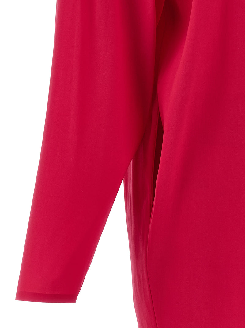 Saint Laurent Saint Laurent Structured Shoulder Dress