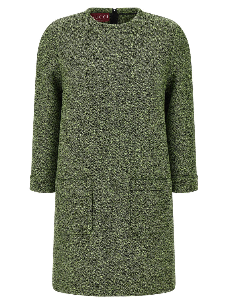 Gucci Mouliné Dress | Urbalenti™ NYC