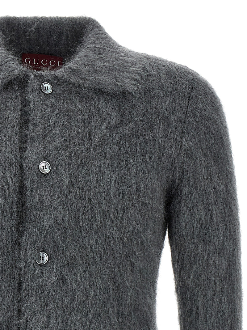 Gucci Mohair Wool Cardigan | Urbalenti™ NYC