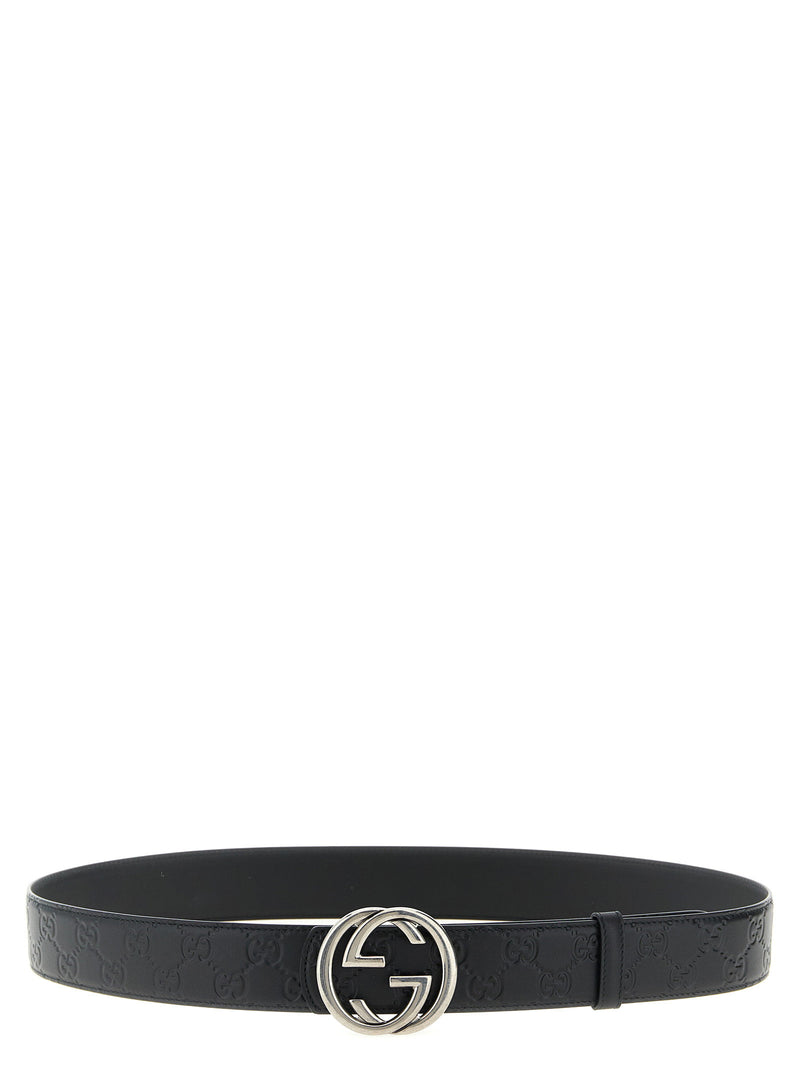 Gucci Gucci Incrocio Gg Reversible Belt