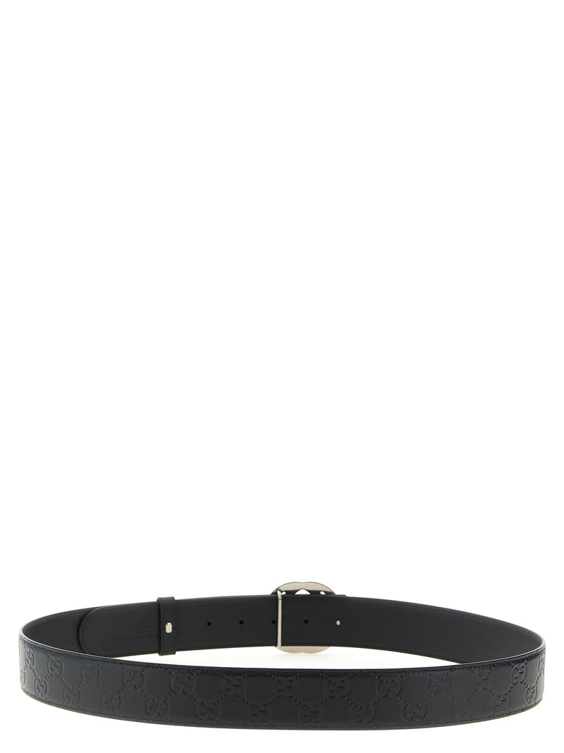 Gucci Gucci Incrocio Gg Reversible Belt