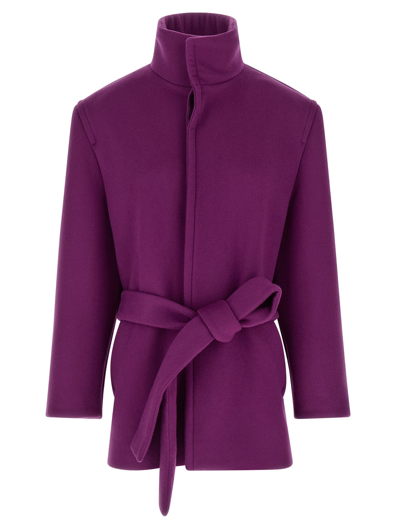 Saint Laurent Saint Laurent Double-face Wool Coat