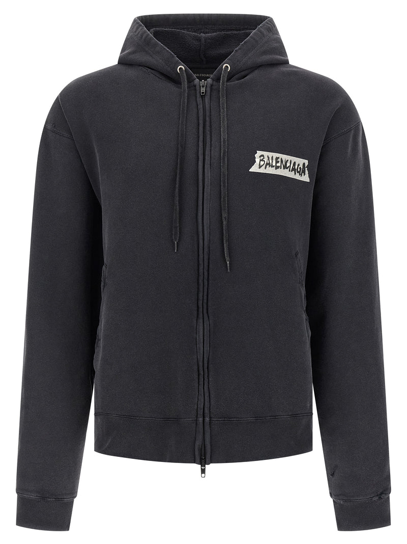 Balenciaga Balenciaga Masking Tape Hoodie