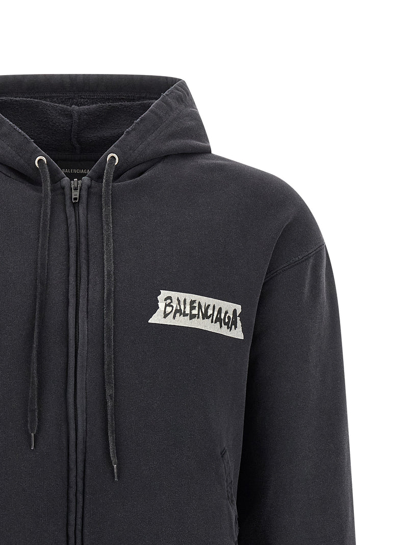 Balenciaga Balenciaga Masking Tape Hoodie