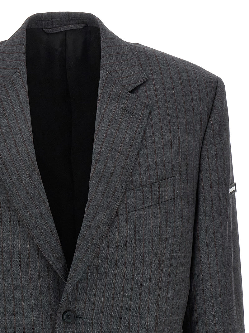 Balenciaga Wool Blazer - Style 3TPT051360 | Urbalenti™ NYC