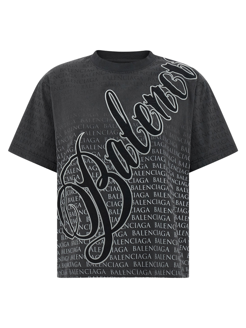 Balenciaga Balenciaga Cursive T-shirt