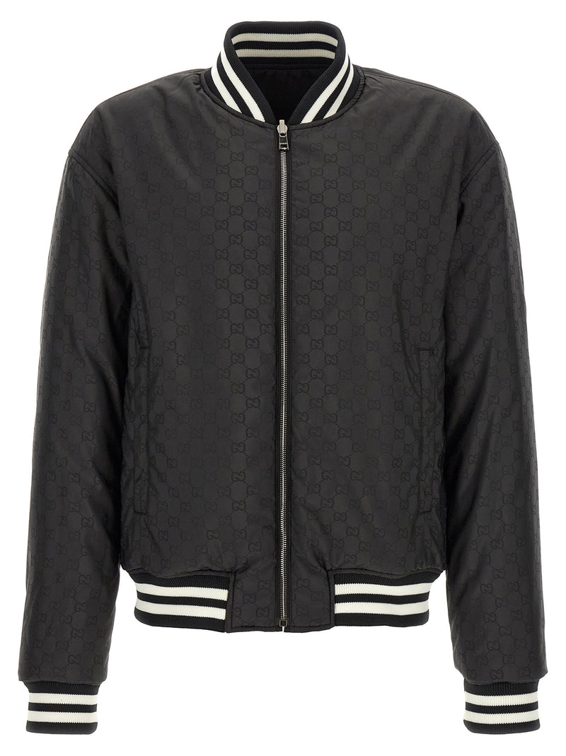 Gucci Gucci Gg Reversible Bomber Jacket