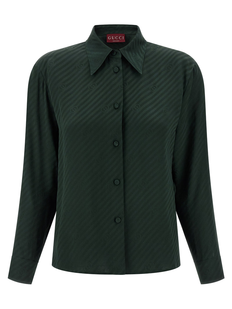Gucci Incrocio Gg Shirt | Urbalenti™ NYC