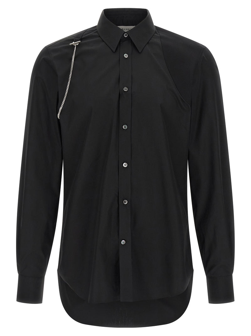 Alexander McQueen T Chain Harness Shirt | Urbalenti™ NYC