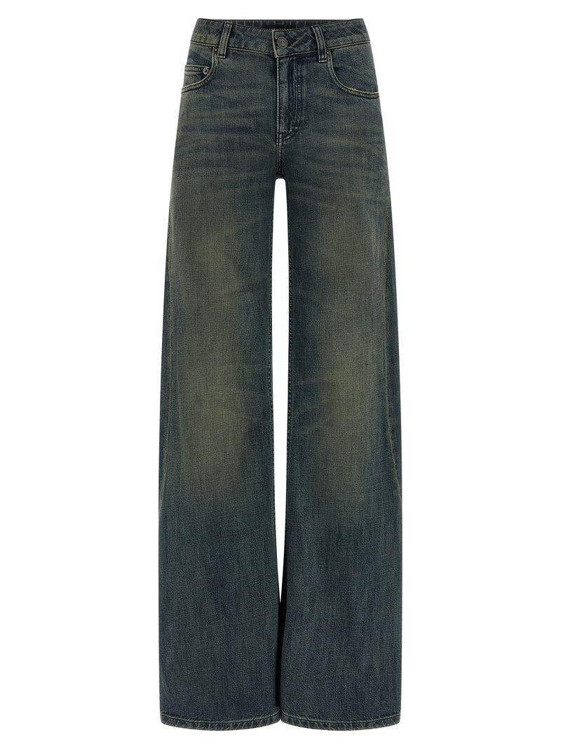 Balenciaga Balenciaga A Gamba Ampia Jeans
