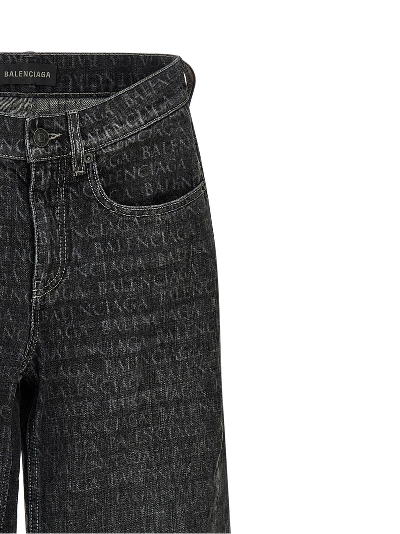 Balenciaga Balenciaga Wide Leg Jeans
