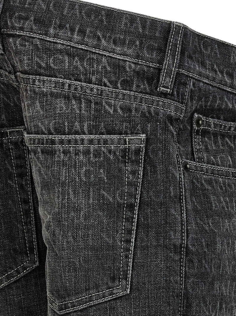 Balenciaga Balenciaga Wide Leg Jeans