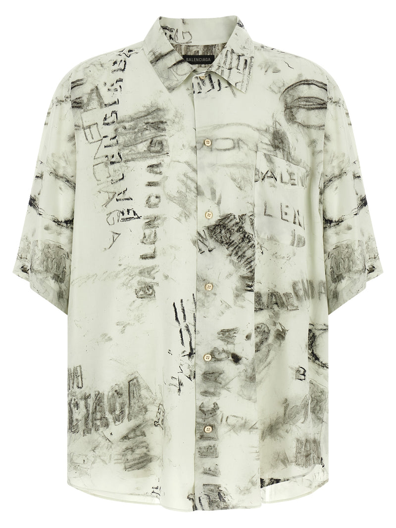 Balenciaga Minimal Shirt | Urbalenti™ NYC