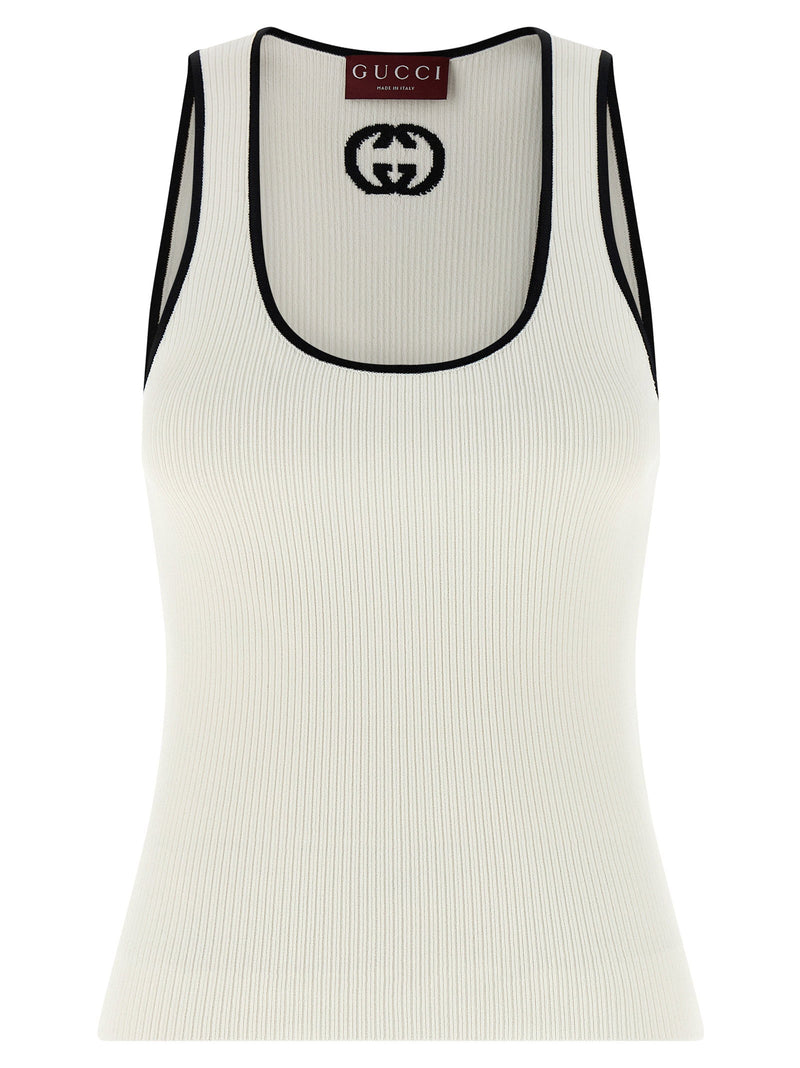 Gucci Gucci Incrocio Gg Tank Top