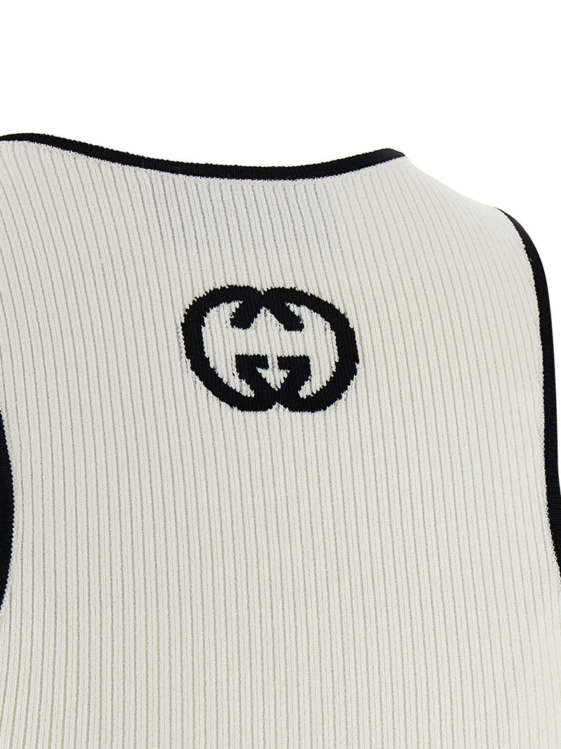 Gucci Gucci Incrocio Gg Tank Top