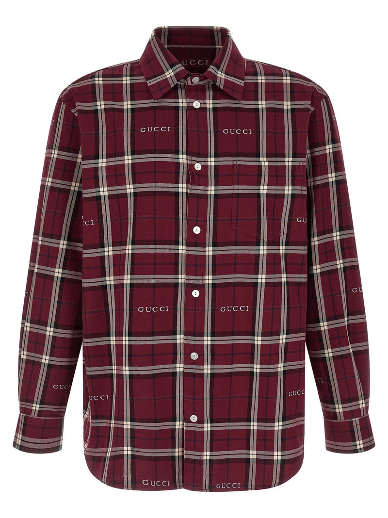 Gucci Gucci Tartan Shirt