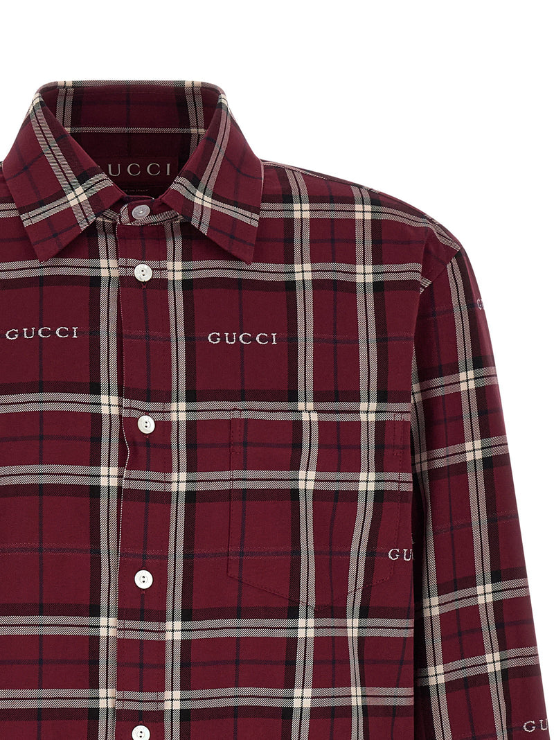 Gucci Gucci Tartan Shirt