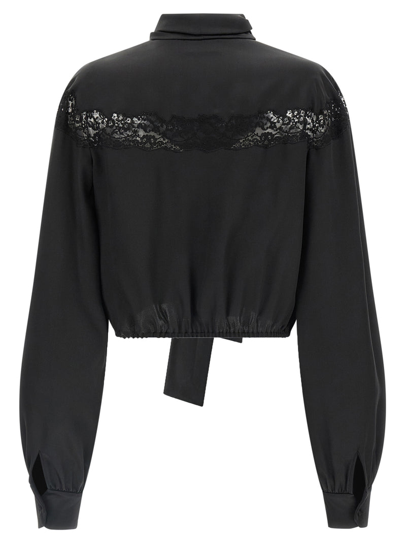 Saint Laurent Saint Laurent Lace Silk Shirt
