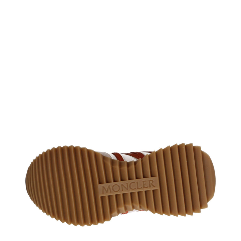 Moncler Pink Fabric Chunky Sneakers