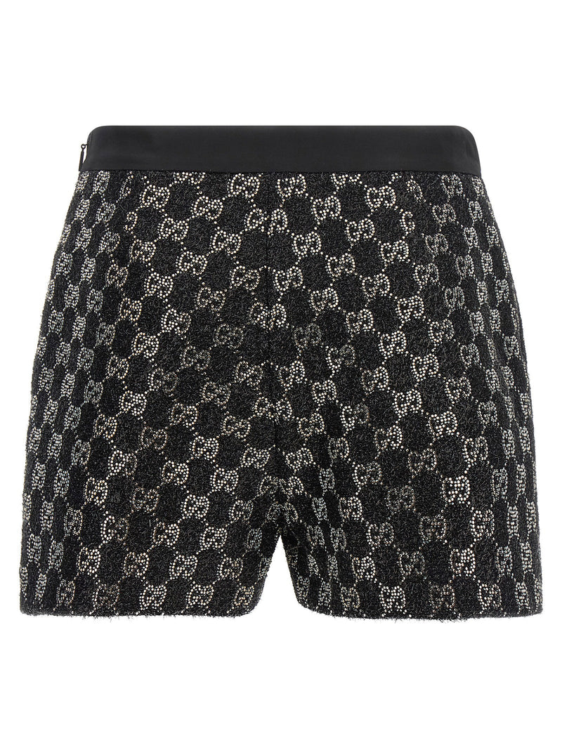 Gucci Gucci Gg Lamé Tweed Shorts