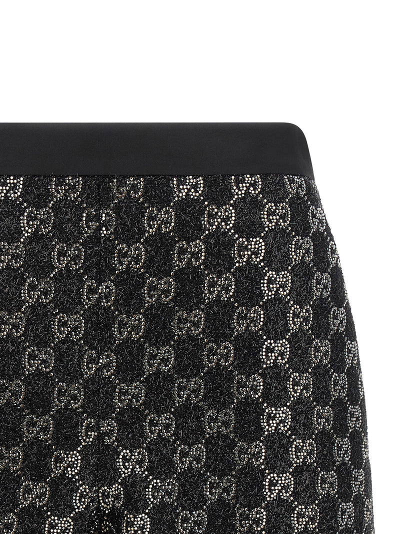 Gucci Gucci Gg Lamé Tweed Shorts