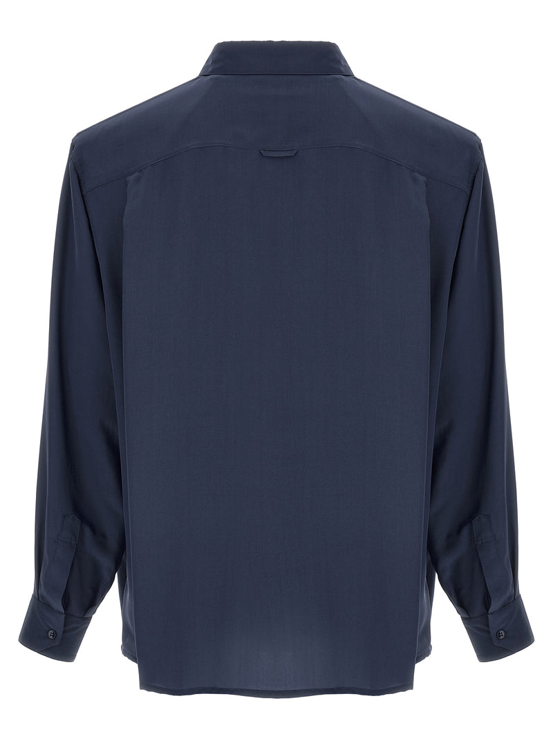 Saint Laurent Viscose And Silk Shirt | Urbalenti™ NYC