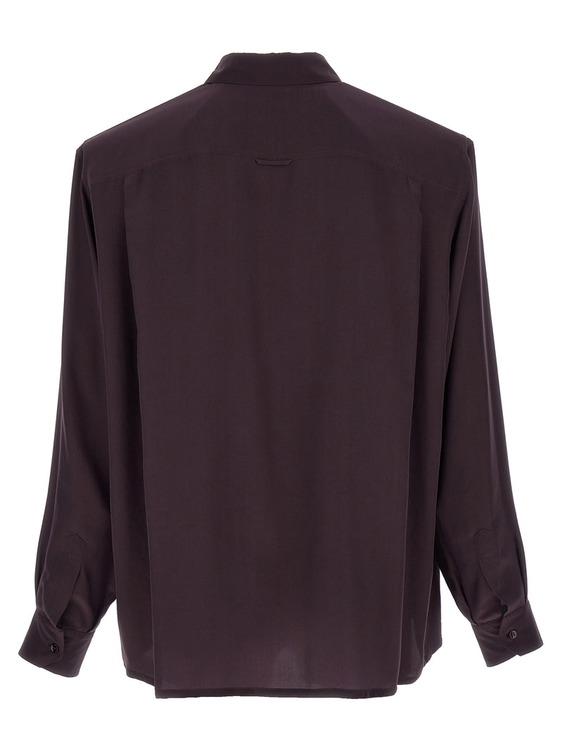 Saint Laurent Viscose And Silk Shirt | Urbalenti™ NYC