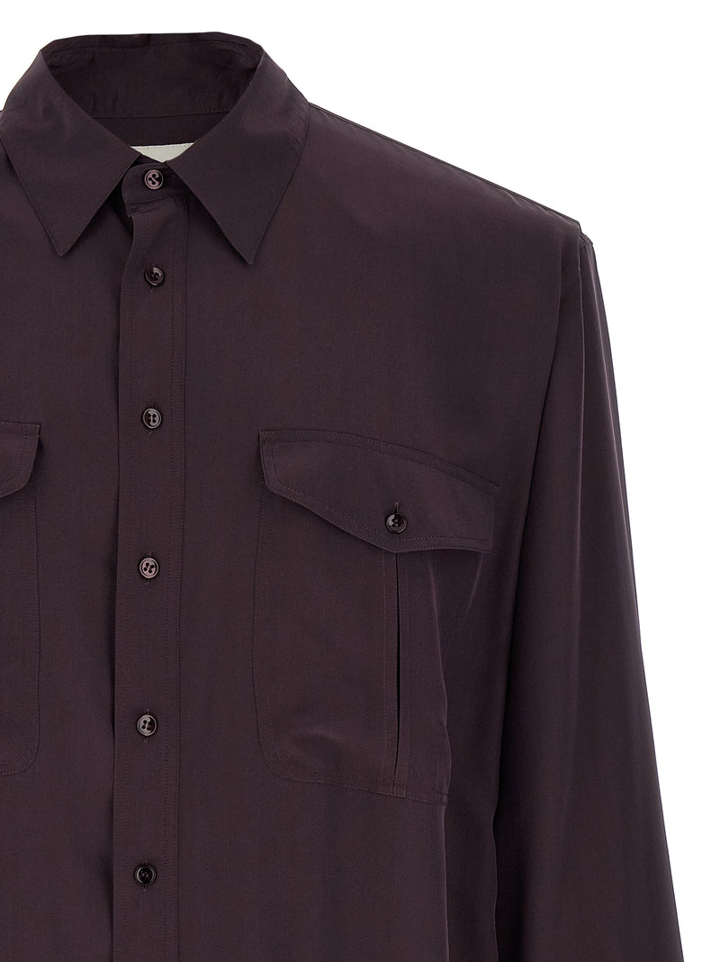 Saint Laurent Viscose And Silk Shirt | Urbalenti™ NYC