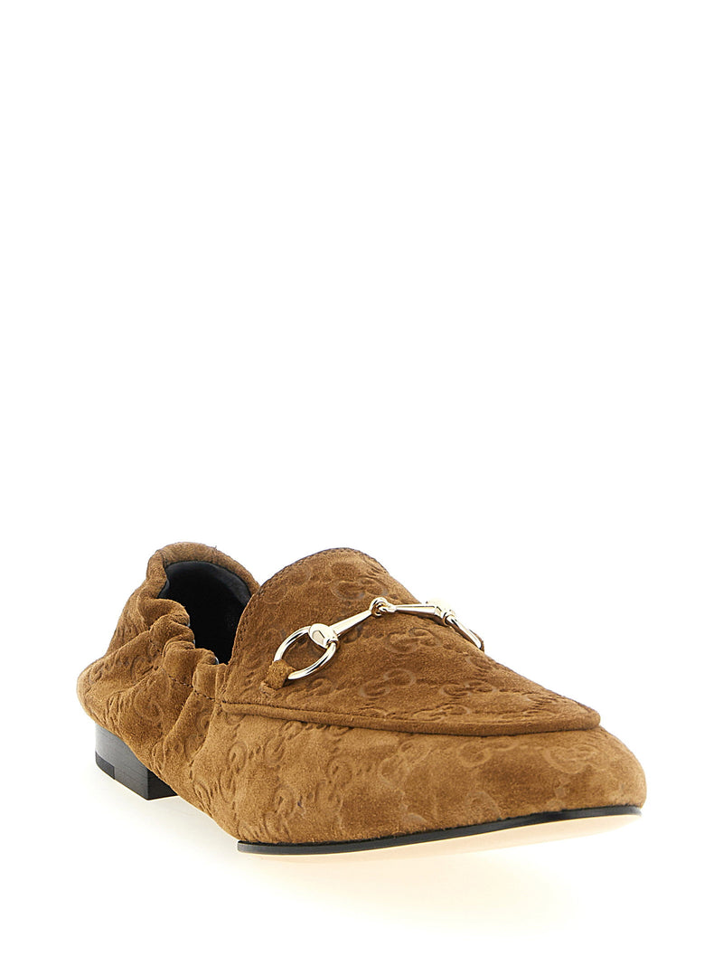Gucci Gucci Gg Suede Loafers