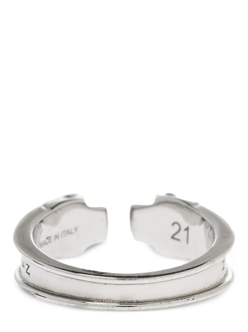 Alexander McQueen Thin Twin Skull Ring | Urbalenti™ NYC