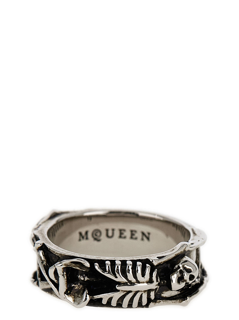 Alexander McQueen Dancing Skeleton Ring | Urbalenti™ NYC