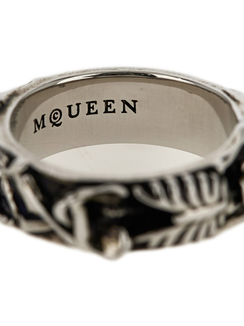Alexander McQueen Dancing Skeleton Ring | Urbalenti™ NYC