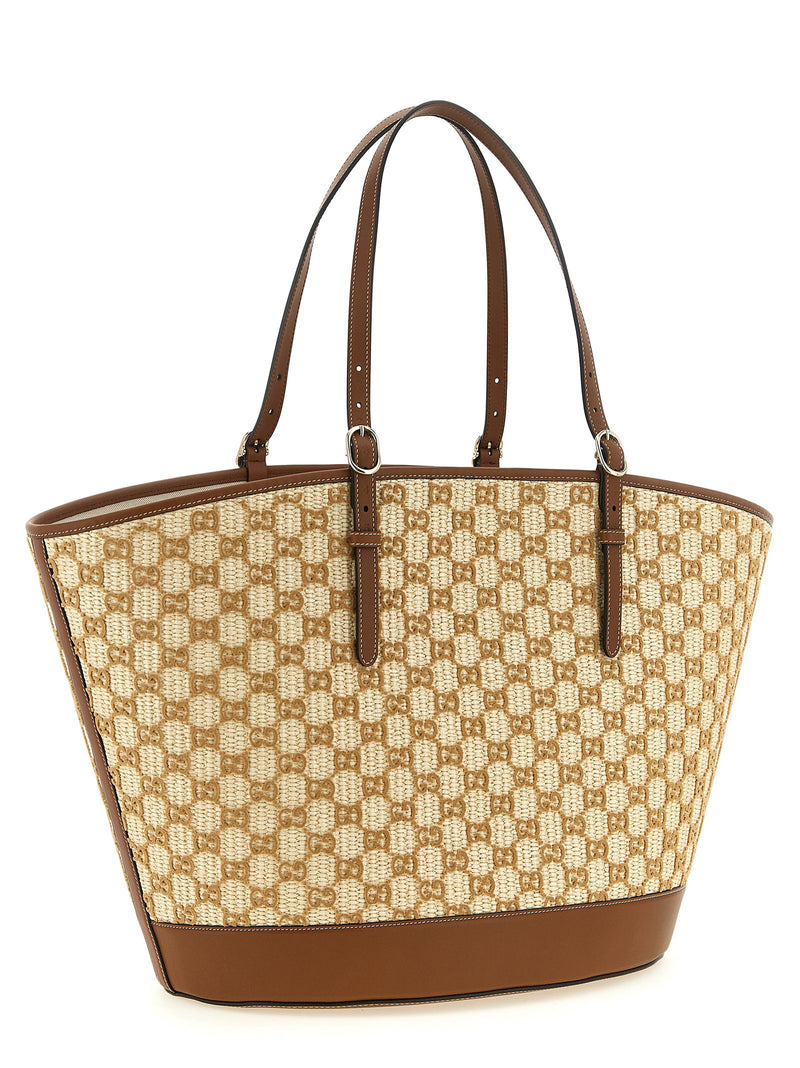 Gucci Gucci Large Woven Shopping Bag